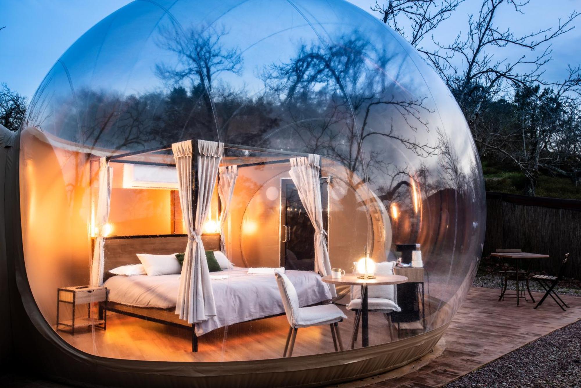 Horizonte Bubble Rooms Cortegana Dış mekan fotoğraf
