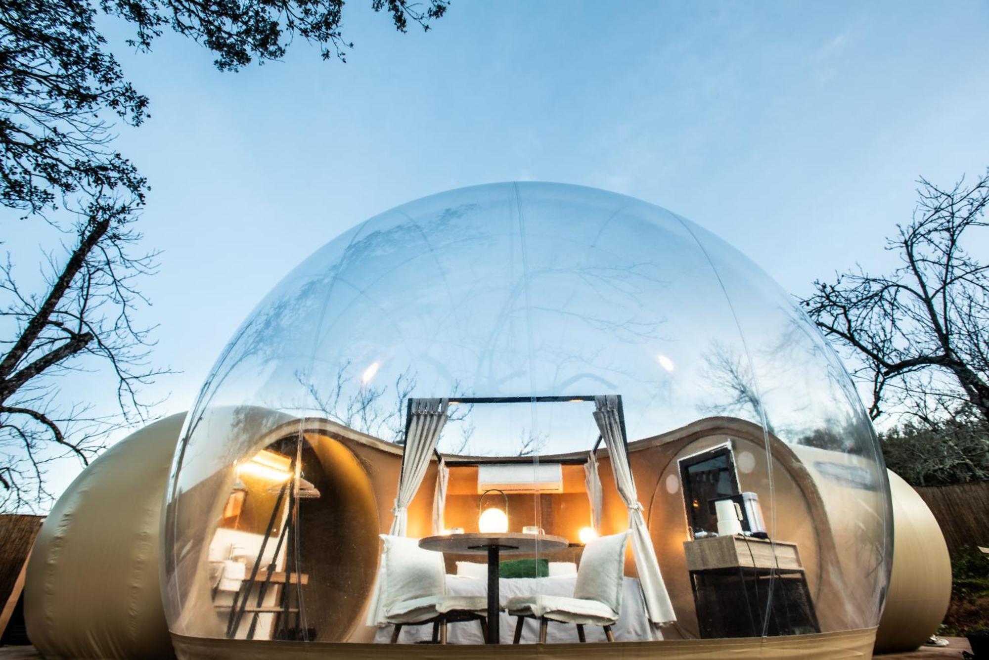 Horizonte Bubble Rooms Cortegana Dış mekan fotoğraf