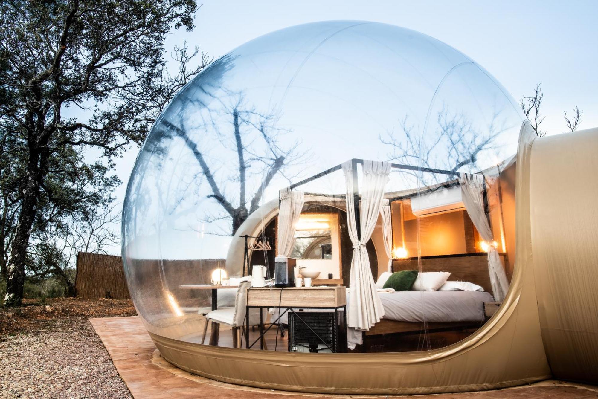 Horizonte Bubble Rooms Cortegana Dış mekan fotoğraf
